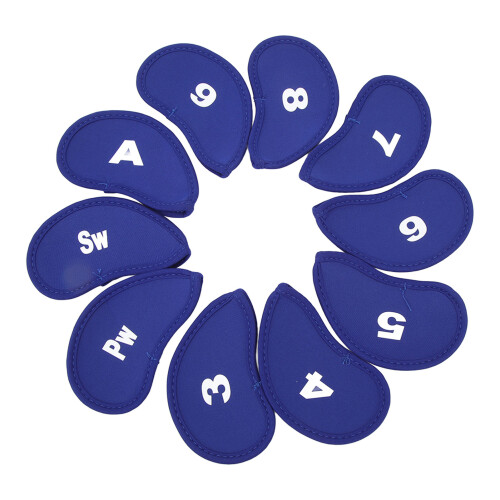 Number Neoprene Golf Iron Covers Set 10PCS Golf 1