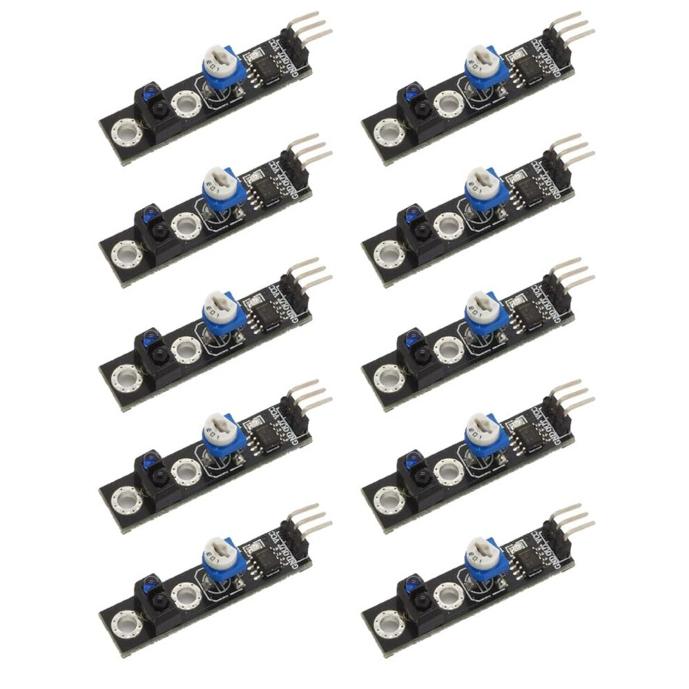 10Pieces Ky033 Tcrt5000 Line Tracking Sensoring Module Detection 7627000041180