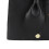 Kleiderbügelförmige Mini-PU-Handtasche, schwarz 540 g 6