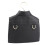 Kleiderbügelförmige Mini-PU-Handtasche, schwarz 540 g 13