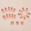Leopard Pattern Press on Nail Full Cover False Nail for Fashion 5