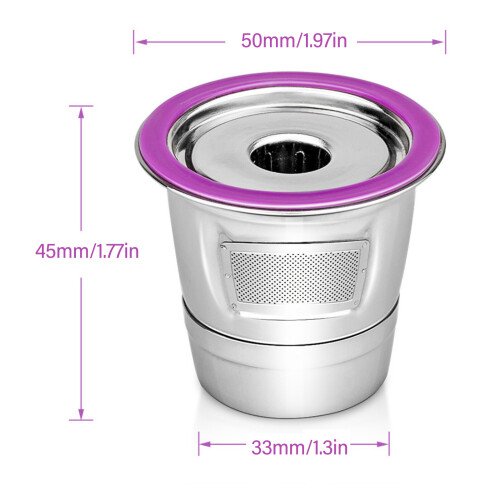Universals Reusable Coffee Capsuled Cup Reusable Cup Stainless 2