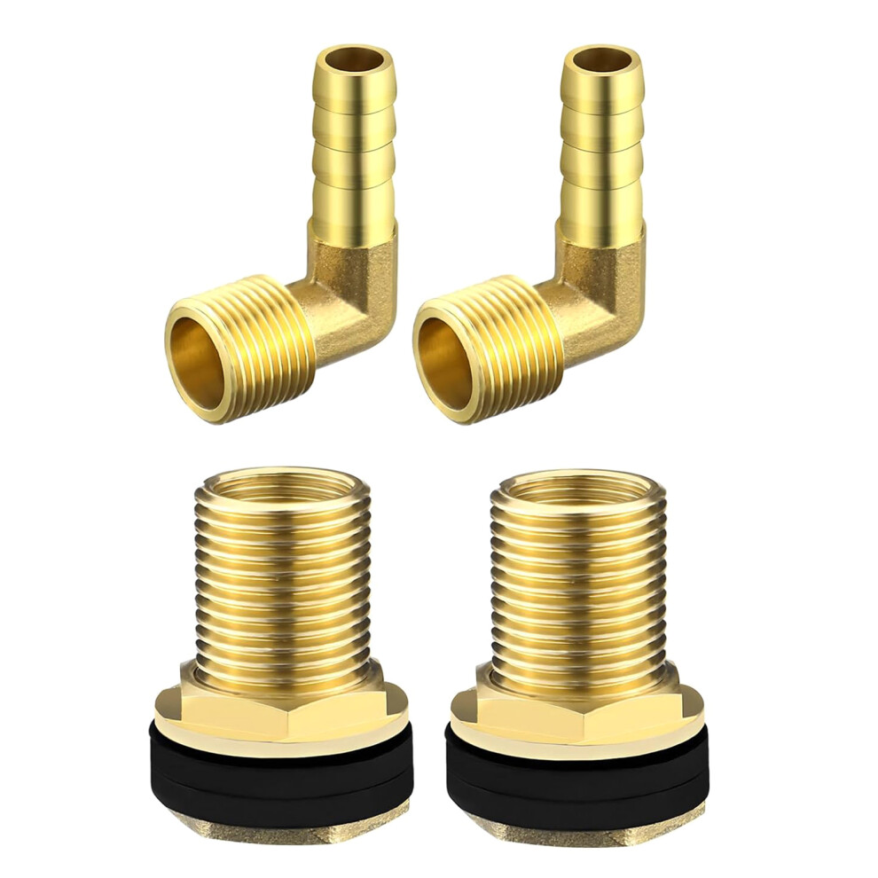 Brass Water Tanks Connectors Weatherproof Brass Adapter Simple 7627000042026