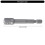 5Pcs Drill Socket Adapter Kit Impact Drill Extension Bit Socket 3