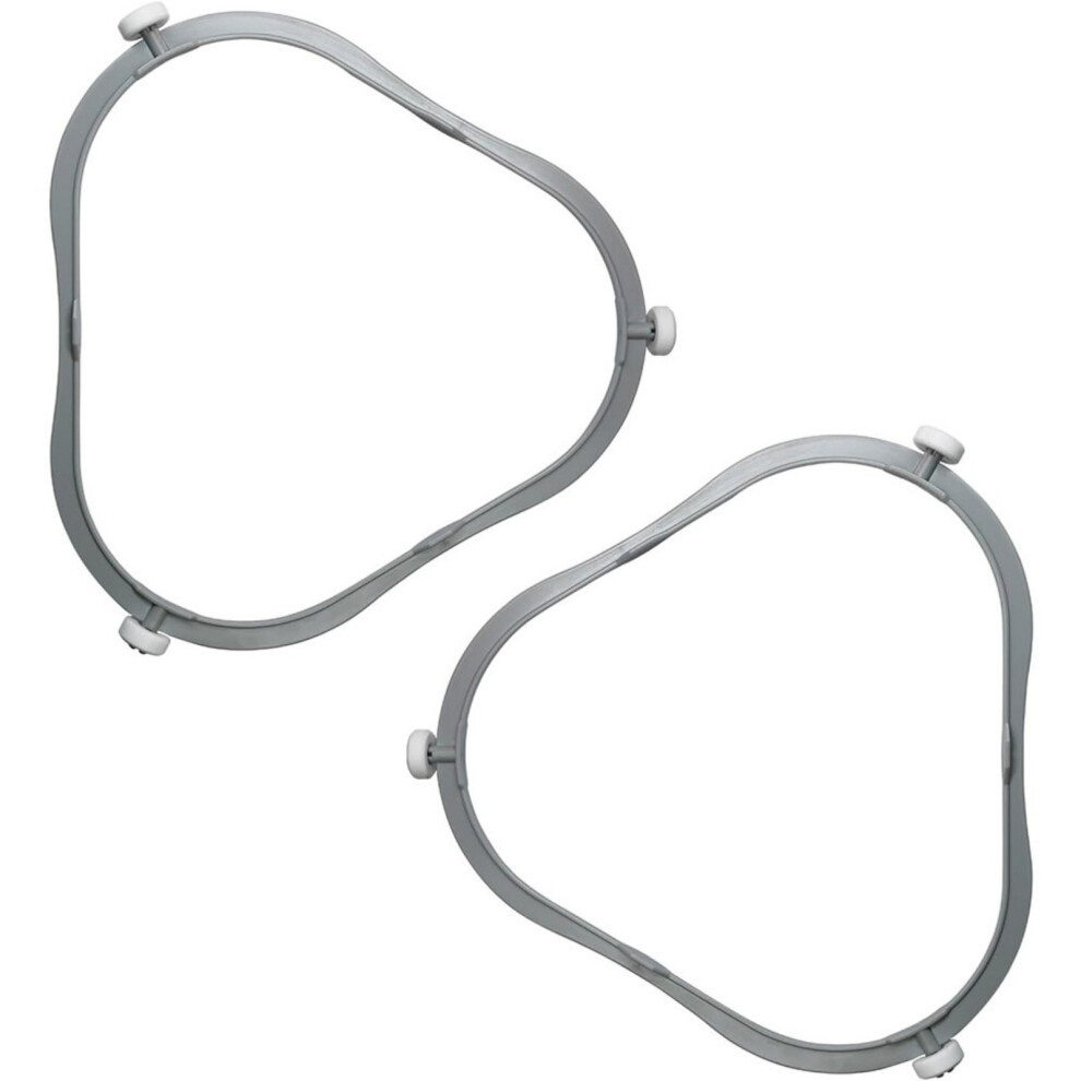 Microwave Turntable Support for Improved Functionality and Quiet
