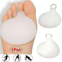 1 Pair Of Gel Metatarsal Pain Ball Pain Pads Anti-slip Forefoot Support