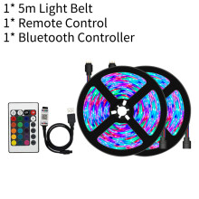 (5m)TV Hintergrundbeleuchtung USB LED Streifen Licht Kit Fernbedienung Bluetooth IP65 Wasserdicht