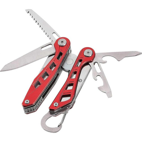 Basics 8-in-1 Stainless Steel Multitool Safety Lock with Nylon Sheath 2