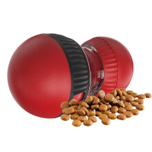 Cat Slow Feeder Treat Dispenser - Interactive Pet Feeder With Sound Feature for Weight Loss and Mental Stimulation