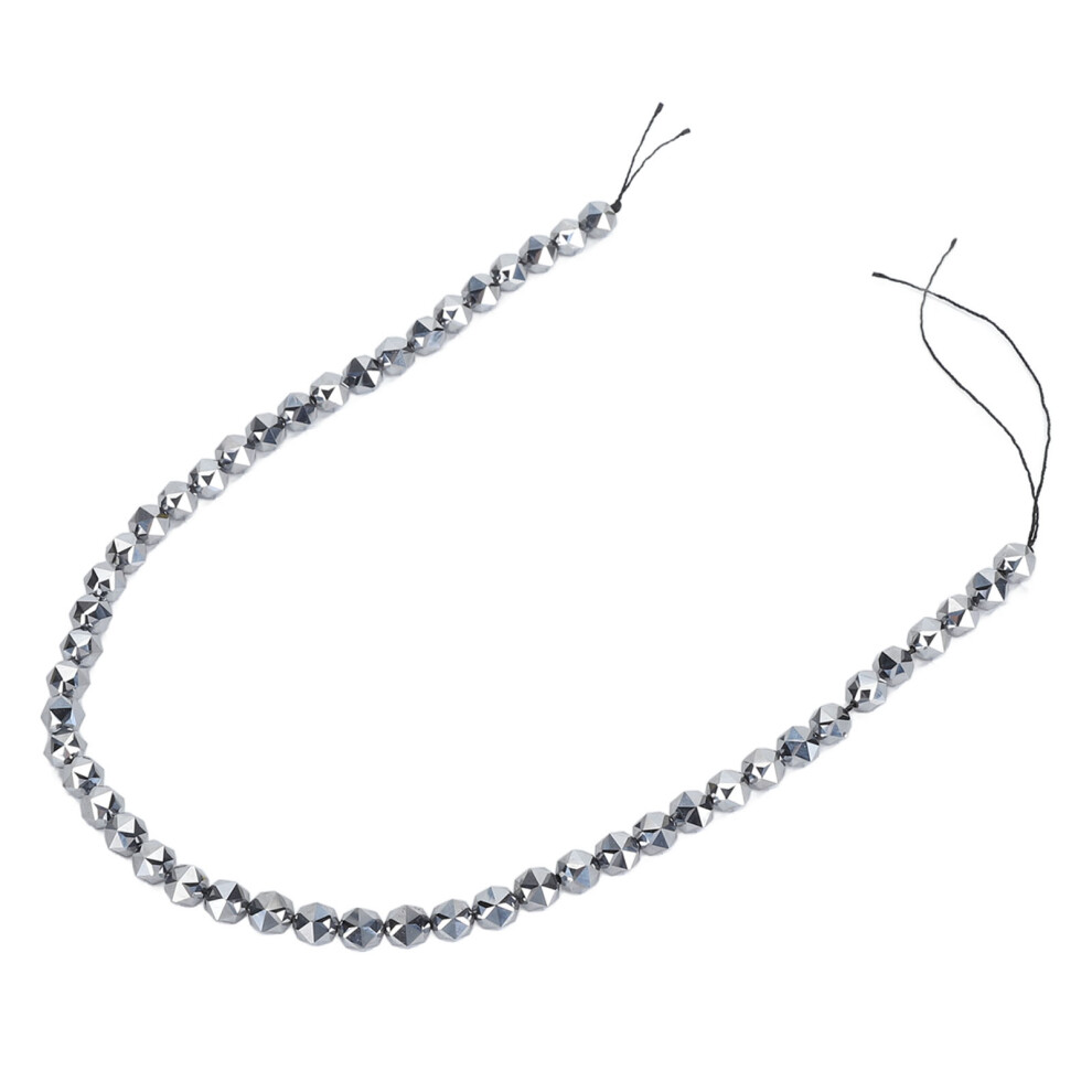Terahertz Stone Chain Beads for Meditation & Health, 12mm, 40cm
