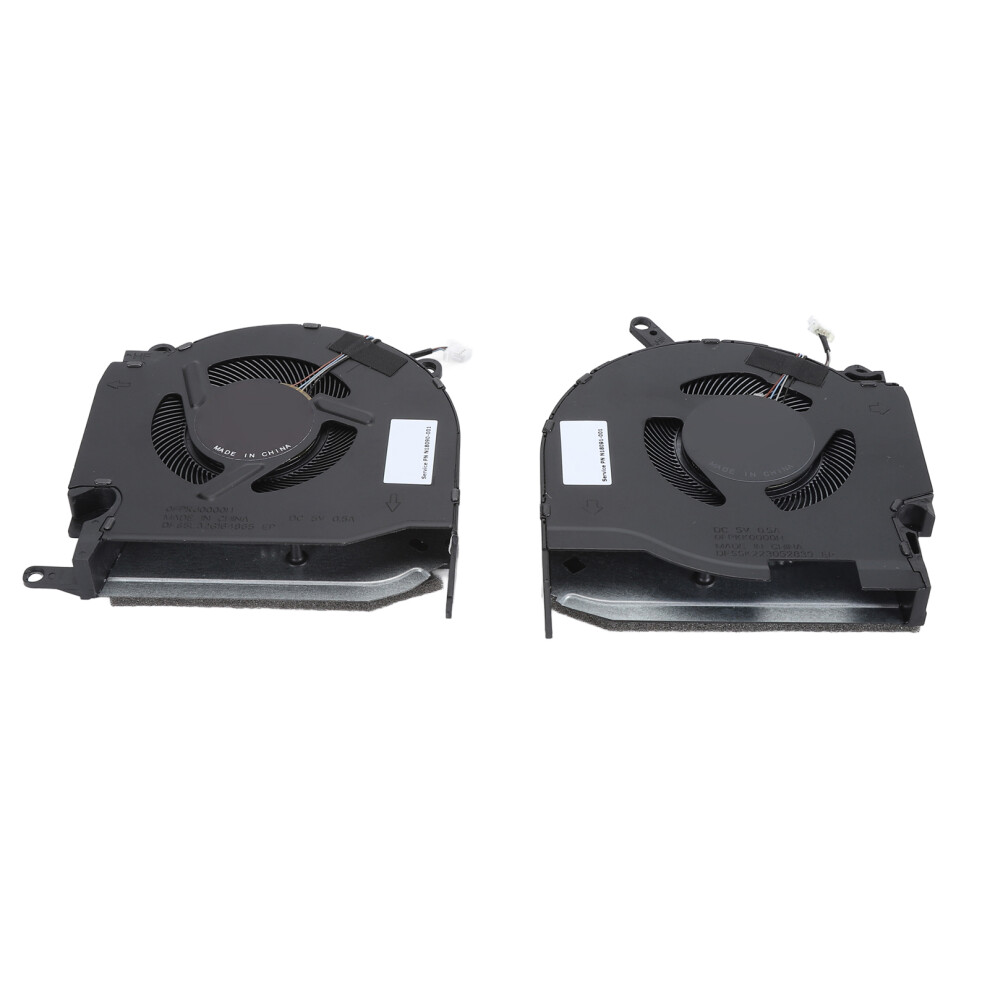 Replacement Cooling Fan For Hp Omen 16ÂK/N Laptop, 4-Pin, Abs 9371348782226