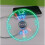 New USB Clock Fan with Real Time Clock and Temperature Display Function 4