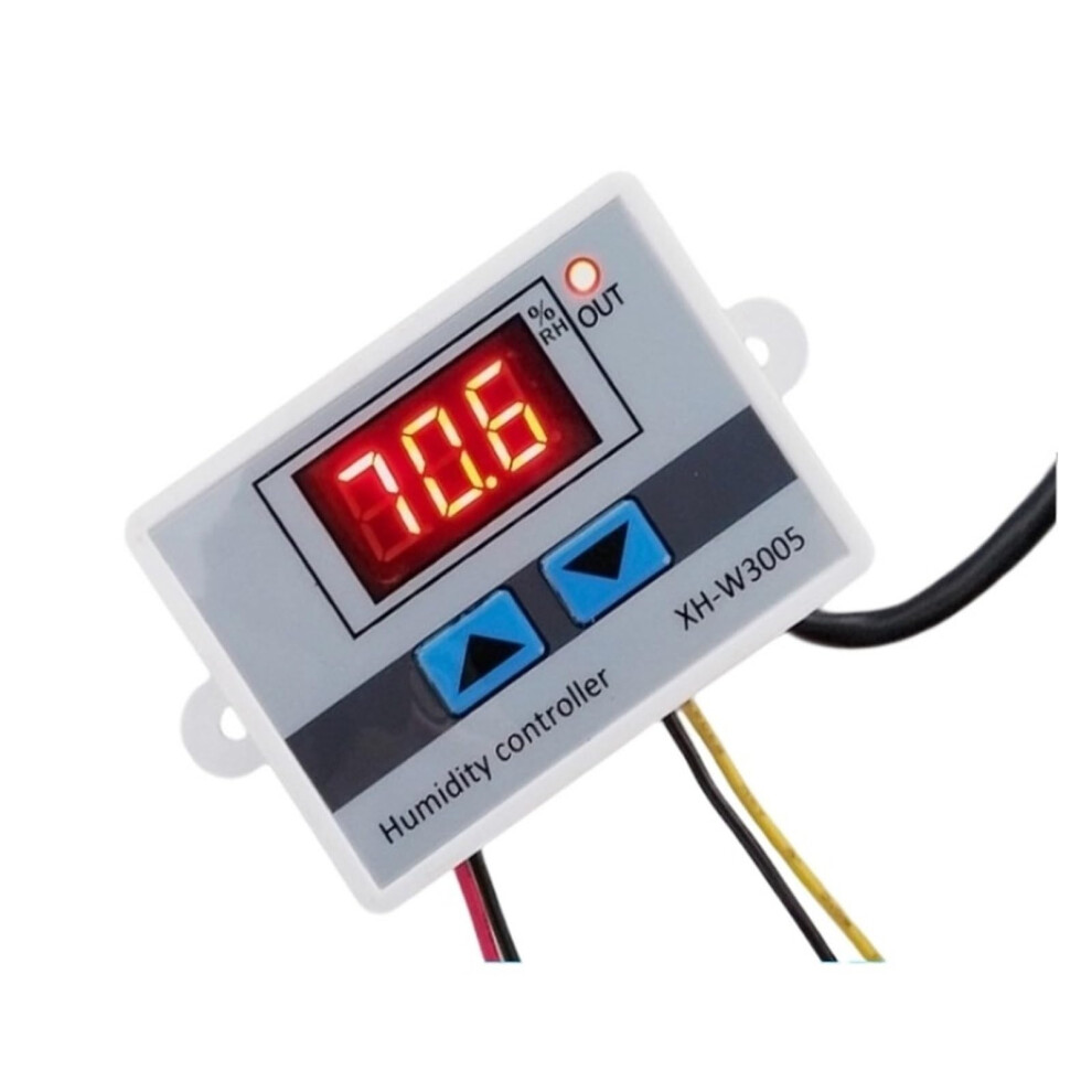 Digital Humidity Controller Instrument With Hygrostat Sensor For Accurate Humidity Monitoring And Control Switch 6038364289124