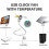 New USB Clock Fan with Real Time Clock and Temperature Display Function 6