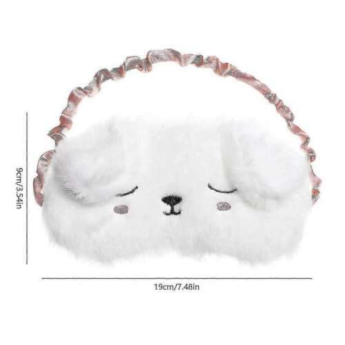 Cute Sleep Mask Soft Plush Eye Mask 2 Pack 1