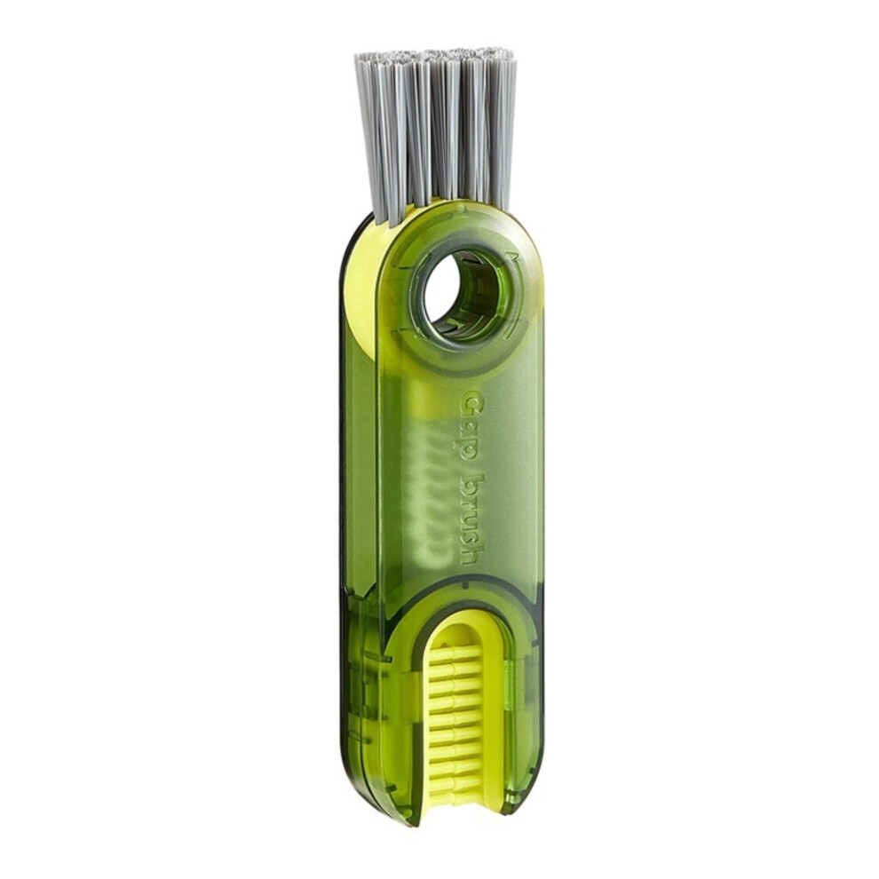Insulated Cup Brush For Cleaning Water Cups, Milk Bottles, And Tea Cups - Multifunctional Gap Brush In Transparent Green