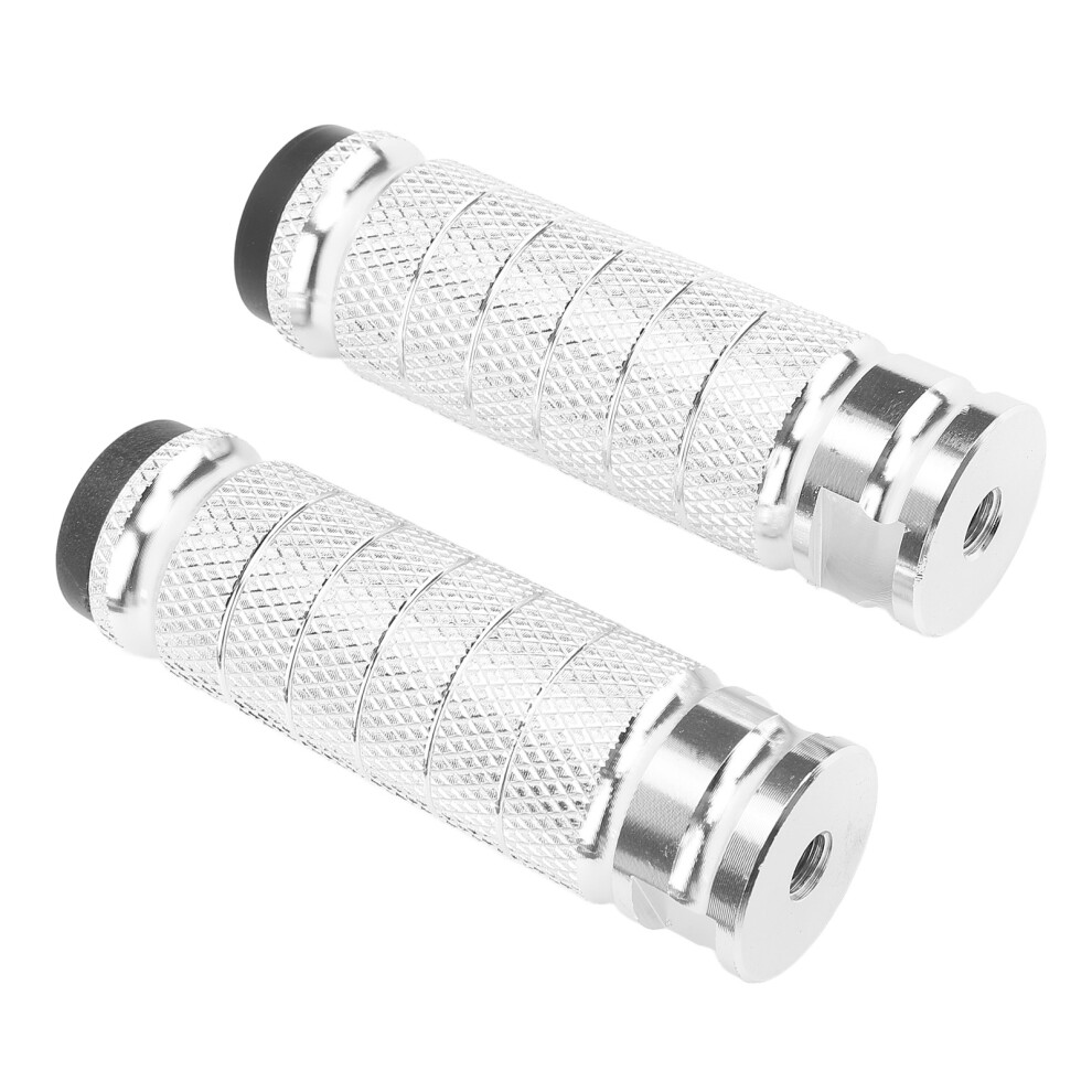 M8 Aluminium Motorcycle Foot Pegs Anti Skid Rearsets 8Mm Fit Atv Bike 5061348782855
