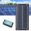 Waterproof 30W Solar Panel Kit Dual USB & OBD Regulator 12V/24V Use 16