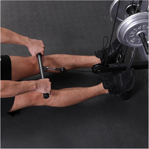 Lat Pull Down Bar Fitness Cable Machine Attachment for Biceps and Back Strength - Style F094, Durable Workout Handle 2
