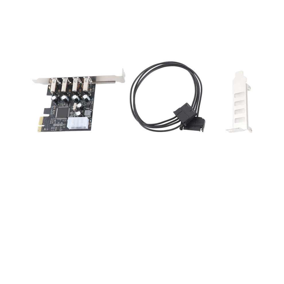 Pci E To Usb Expansion Card Hub 4 Usb2.0 Ports 8320539059679