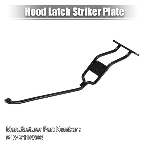 Staffa di supporto per cofano auto, supporto per cofano 51647116693 per 1