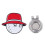 Golf Ball Marker Hat Clips Removable Magnetic Anti 1