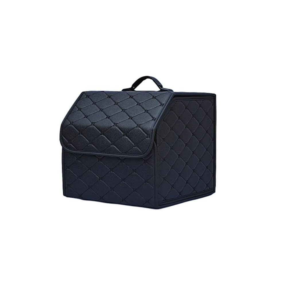 Leather Car Boot Bags Organizers Storage Box For Jeep Compass 2021-2023, E31cm Collapsible Trunk Tidy Accessories 9016109766397