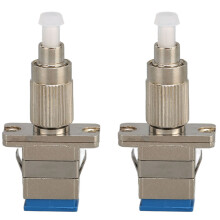 2pcs FC Male to SC Female Adapter FC UPC Male to
