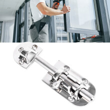 Chiavistello per porta 110x38mm, acciaio inossidabile 316, argento