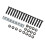 Longboard Hardware Kit with 16 Screws, 16 Nuts, 8 Washers, 25mm 7