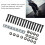 Longboard Hardware Kit with 16 Screws, 16 Nuts, 8 Washers, 25mm 4