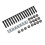 Longboard Hardware Kit with 16 Screws, 16 Nuts, 8 Washers, 25mm 14