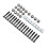 Longboard Hardware Kit with 16 Screws, 16 Nuts, 8 Washers, 25mm 15