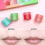 4pcs Lip Sleeping Mask Mini Kit 4 Scented Collection Moisturizing Nutritious 8