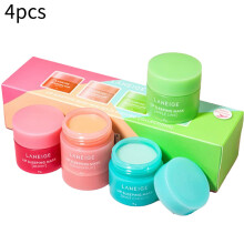 4pcs Lip Sleeping Mask Mini Kit 4 Scented Collection Moisturizing Nutritious