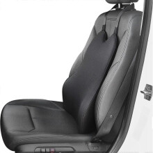 Car Seat Cushion Lumbar Support Pillow for Car-Memory Foam Car Back Support for Driving Fatigue / Back Pain Relief