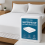 (Single: 90cm X 190cm) Terry Mattress Protector Waterproof Quilted Cover 1