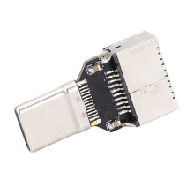 Adattatore da USB-C maschio a Type-E femmina, 20 Gbps, 13x25mm