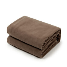 Soft Fleece Sleeping Bag with Hood, Lightweight Fleece Blanket Liner for Backpacking, Camping, and Picnics