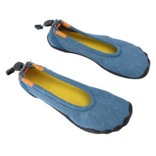 Wasserschuhe 44 Blau Schnell trocknend Rutschfest Atmungsaktiv Gummi Nylon Strand Surfen