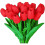 Realistic Touch Artificial Tulip Bouquet with Stem 8