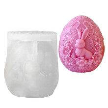 High Quality Silicone Rabbit Eggs Mold Easter Rabbit Eggs