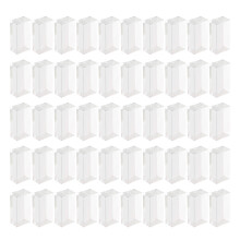 50 Pieces Clear Plastic Macaron Containers Transparent Pastry