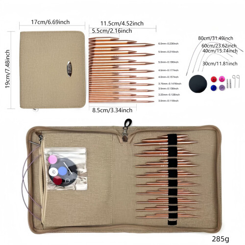 DIY Sweater Knitting Kits Interchangeable Circular Knitting 2