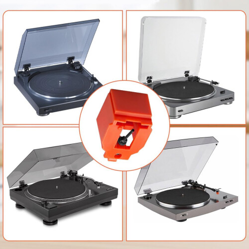 Diamonds Tip Phonograph Needle Record Player Needle with Brush 1