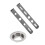 Practical Meat Grinder Part Stainless Steel Nozzle Biscuit 1