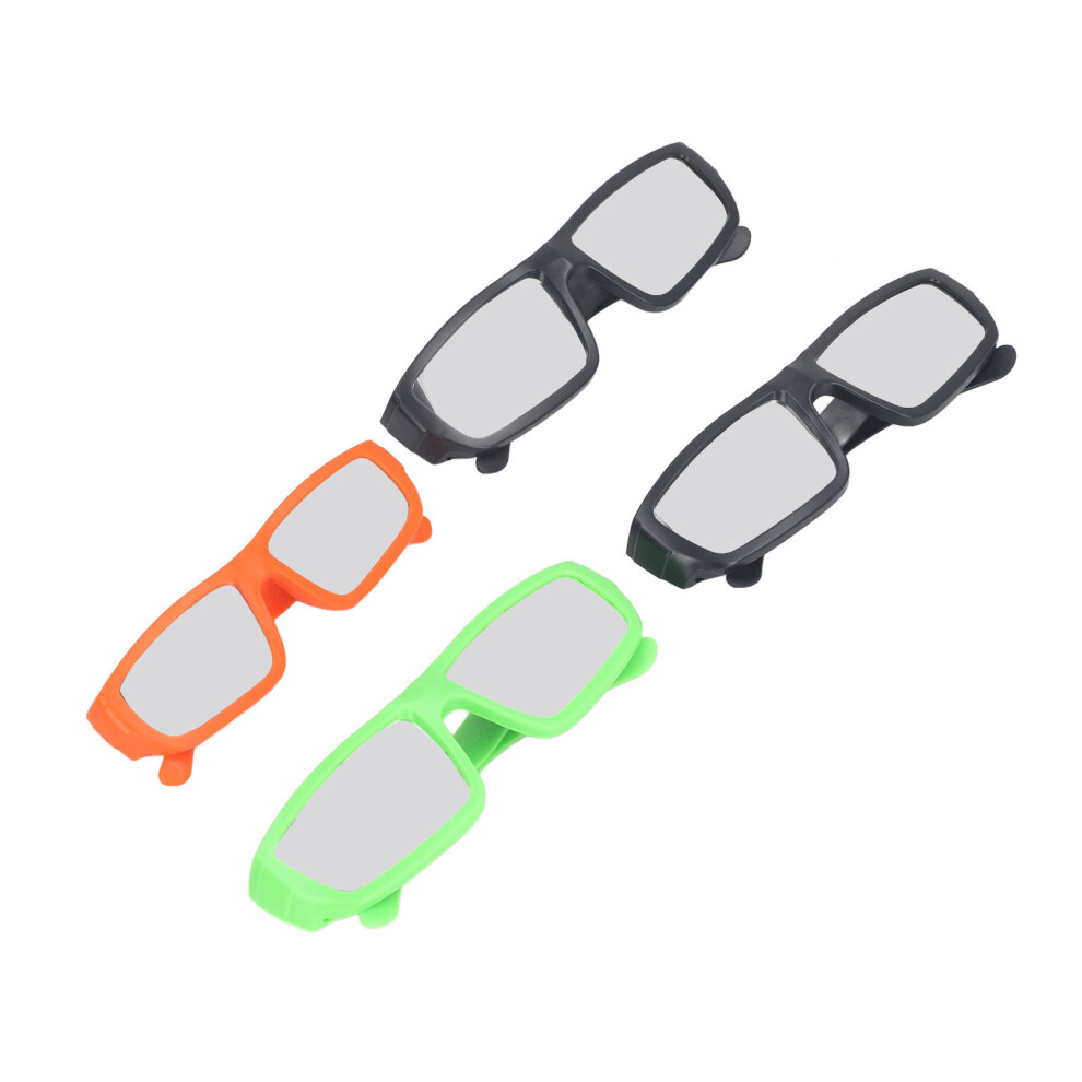 4Pcs Comfortable Solar Viewing Glasses For Eclipse Enthusiasts 9401348788604
