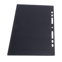 Pannello solare monocristallino da 10 W portatile nero