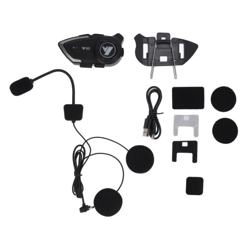 Motorcycle Bluetooth Headset IP67 Water-Proof, 32h Battery, Bluetooth 5.3 1