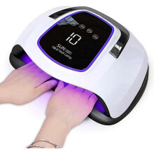 Uv Nail Dryer Lamp, 108w Uv Led Professional Automatic Nail Dryer for 2 Hands, Ample Space for 10 Fingers At A Time